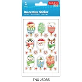 TANEX TNX-25085 PUFFY DONDURMA ŞEKILLERI STICKER T - 1