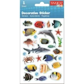 TANEX TNX-25042 PUFFY BAKLAR STICKER - 1