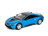 Vardem Koleksiyon 1 / 24 2018 BMW İ8 Couple Mavi Model Metal Araba - 3