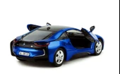 Vardem Koleksiyon 1 / 24 2018 BMW İ8 Couple Mavi Model Metal Araba - 5