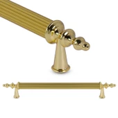 Ovacık Çekmece Dolap Dolabı Kulpu Kulbu Gold Metal Kulpları (96 MM-9.6 CM) (4 ADET) Mobilya Mutfak - 2