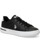 U.S.POLO ASSN MANGO 4FX SİYAH BEYAZ CASUAL ANATOMİK SPOR AYAKKABISI thumbnail 4