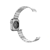 Apple Watch 10 42mm Raptic Classic Serisi Magnetik Metal Kordon - 4