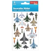 TANEX TNX-25050 PUFFY SAVAS UCAKLARI STICKER - 1