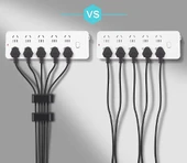 Yapışkanlı Kablo Düzenleyici Klips 4lü Set thumbnail 5