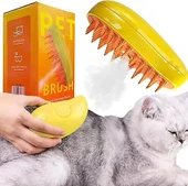 Şarjlı Soğuk Buharlı Kedi Köpek Fırçası Tarağı - 3