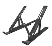 7 Kademeli Ayarlı Katlanabilir Laptop Tablet Standı Siyah - 1