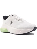 U.S.POLO ASSN WILLY 4FX BEJ YEŞİL ERKEK CASUAL ANATOMİK SPOR AYAKKABISI thumbnail 4