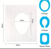 Hijyenik Tek Kullanımlık Klozet Kapağı Poşeti 50 Adet KUTULU - 5