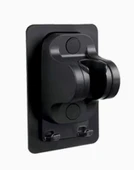 Yapışkanlı Duş Başlığı Tutucu Ayarlı Askılı Siyah thumbnail 4