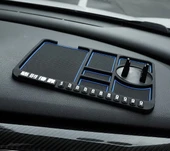 Torpido Üstü Numaratörlü Telefon Tutucu Kaydırmaz Mat - 2