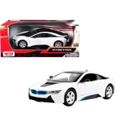 Vardem Koleksiyon 1 / 24 2018 BMW İ8 Couple Beyaz Model Metal Araba - 1