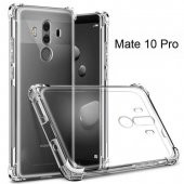 Huawei Mate 10 Pro Kılıf Anti Şok Darbe Emici Şeffaf Kapak - 8
