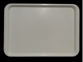 5 Adet Servis Tepsisi Self Servis Tepsi Büyük Boy Beyaz Renk 52,5 x 36,8 cm - 2
