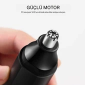 SM-429 Burun Kılı Kesme Makinesi – Sessiz, Paslanmaz Çelik, Taşınabilir - 4