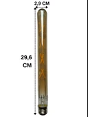 (6 Adet) Heka 8W (57W) 2500K (Günışığı) E27 Duylu (Kalın Duy) Çubuk Led Ampul - 3