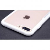Apple iPhone 7 Plus Kılıf Arkası Şeffaf Cam Kenarları Airbag Silikon Kılıf - 9