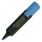 Faber Castell Fosforlu Kalem Mavi - 3 adet - 1