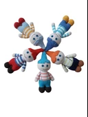 Sevimli Cüceler Takımı Amigurumi Organik Oyuncak - 3