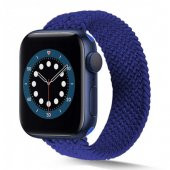 Apple Watch Örgü Solo Loop Kordon 40mm M Beden (Seri 2 3 4 5 6 SE) K38 - 1