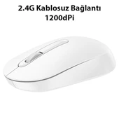 HOCO GM14 Platinium 1200dPi 2.4G Bluetooth Kablosuz Optik Mouse - 8