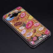 Samsung Galaxy J7 Kılıf İçi Simli ve Sıvılı Darbeye Dayanıklı Silikon Kapak - 2