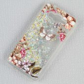 Samsung Galaxy J7 Kılıf İçi Simli ve Sıvılı Darbeye Dayanıklı Silikon Kapak - 8