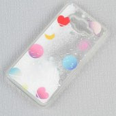 Samsung Galaxy J7 Kılıf İçi Simli ve Sıvılı Darbeye Dayanıklı Silikon Kapak - 12