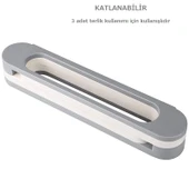 Banyo Terlik Tutucu - Kapı Arkası Pratik Raf - Terlik Tutucu - 4