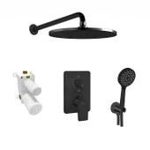 ECA Dalia Ankastre Duş Seti 2-Yollu Mat Siyah 102199773C1 thumbnail 1