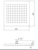 ECA Tiera Ankastre Duş Seti 2-Yollu Mat Siyah 102199772C1 thumbnail 7