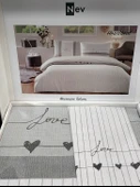 Özdilek Nev Serisi Tek Kişilik Özel Gün Nevresim Takımı-Heartbeat Gri - 3