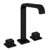 ECA Royal Ankastre Lavabo Bataryası 3 Delikli Tezgah Üstü Mat Siyah 102105666C1 thumbnail 1