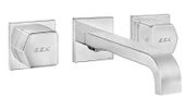 ECA Royal Ankastre Lavabo Bataryası Duvardan 3 Delikli L Çıkış Uçlu 102106667 thumbnail 1
