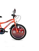 Bisan Niko V Fren 20 Jant Çocuk Bisikleti Neon Turuncu Mavi thumbnail 2