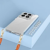 Xiaomi 14T Kılıf Airbagli Takılabilir Askı Aparatlı Zore Snap Silikon Kapak - 4