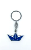 Mavi Kayık Metal Anahtarlık thumbnail 1