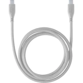 Cellularline Cellularline USB Şarj + Data Kablo Usb-C To Usb-C 2metre  Beyaz - 1
