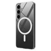 Galaxy S25 Kılıf Kamera Korumalı Magsafe Sert PC Zore Porto Kapak thumbnail 4