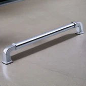 Alfa Metal Gümüş Krom Renk Kulp 224 mm Mobilya Çekmece Mutfak Dolabı Dolap Kapak Kulpları Kulb Kulpu - 6