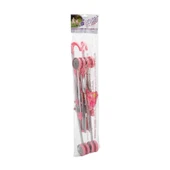 Nessiworld 13001 Katlanır Metal Baston Oyuncak Puset Çilek Desenli - 4