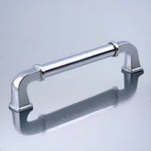 Alfa Metal Gümüş Krom Renk Kulp 128 mm Mobilya Çekmece Mutfak Dolabı Dolap Kapak Kulpları Kulb Kulpu - 7