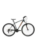 Bisan Leon V Fren 21 Vites 26 Jant Dağ Bisikleti Mat Gri Turuncu 46 Kadro thumbnail 1