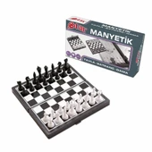 Nessiworld   1050170 Manyetik Satranç-Tavla 2si 1 Arada -Starokey - 1