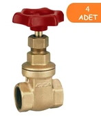 4 Adet ECA 1/2 Şiber Valf 601003001 - 1