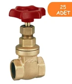 25 Adet ECA 1/2 Şiber Valf 601003001 - 1