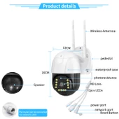 MPIA RIO II 360° HAREKETLİ WİFİ WATERPROOF AKILLI IP GÜVENLİK KAMERASI (CARECAMPRO) UYGULAMA - 7