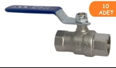 10 Adet ECA 3/4 İçme Suyu Küresel Valfi İç Vida x İç Vida PN10 602122169 thumbnail 1