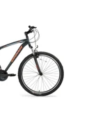 Bisan Leon V Fren 21 Vites 26 Jant Dağ Bisikleti Mat Gri Turuncu 46 Kadro thumbnail 2