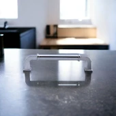 Alfa Metal Gümüş Krom Renk Kulp 96 mm Mobilya Çekmece Mutfak Dolabı Dolap Kapak Kulpları Kulb Kulpu thumbnail 6